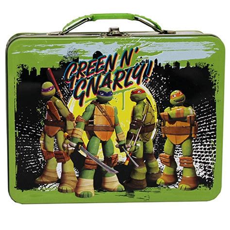 ninja turtle metal lunch box|tmnt lunch bag.